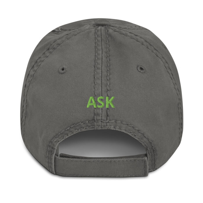 ASK - Distressed Dad Hat - Image 8