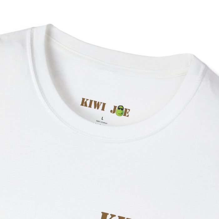 Unisex Softstyle T-Shirt: Kiwi Joe Graphic Tee - Image 3