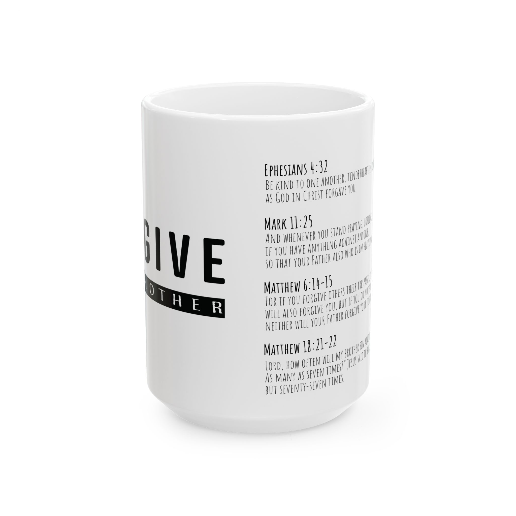 Forgive One Another Coffee Mug - Image 5